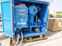 REXON ZYD-100 Pemurni Minyak Transformator Vakum Dua Tahap Berkinerja Andal di Irak